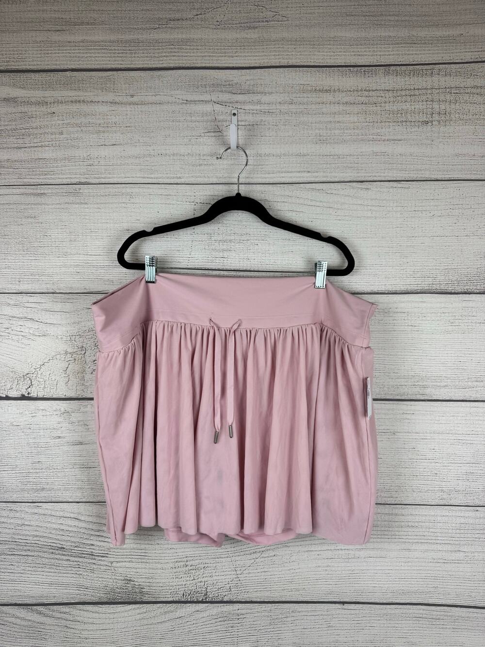 Old Navy Plus Size Active Pink Extra High Rise Powersoft Mesh Skort Size 3X